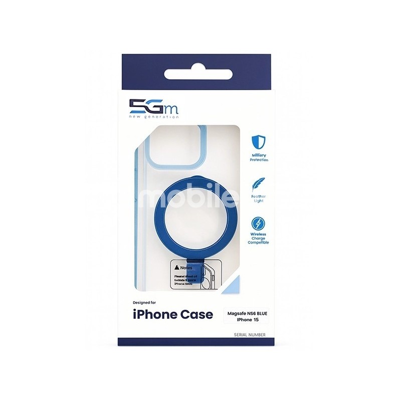 Case Slim Magsafe N56 + Ring Holder iPhone 15