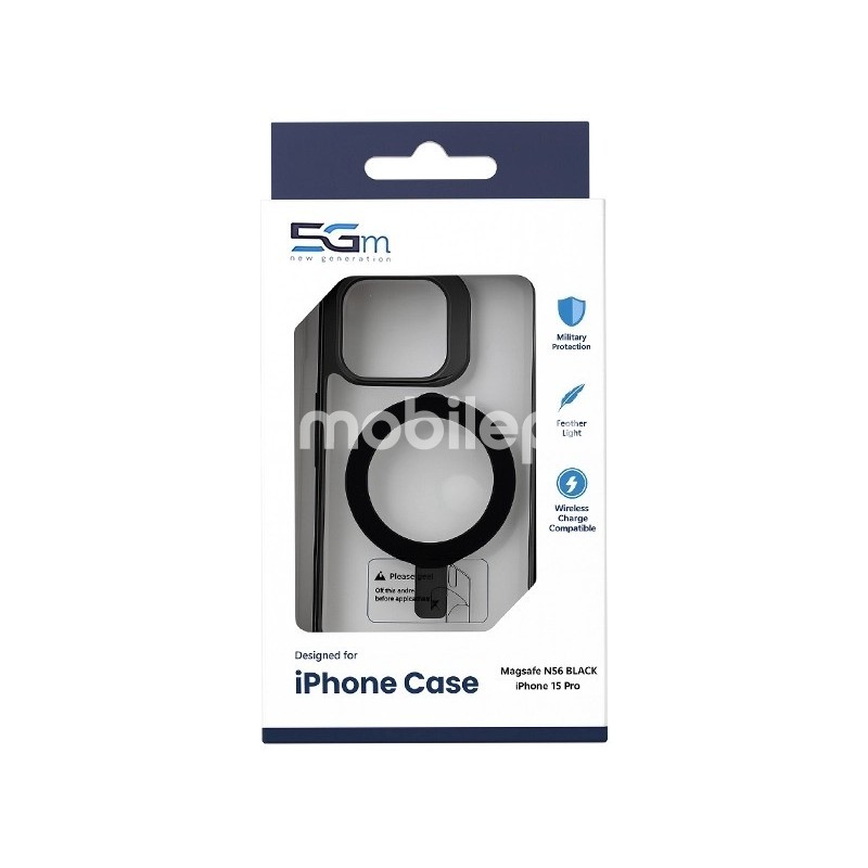 Case Slim Magsafe N56 + Ring Holder iPhone 15 Pro