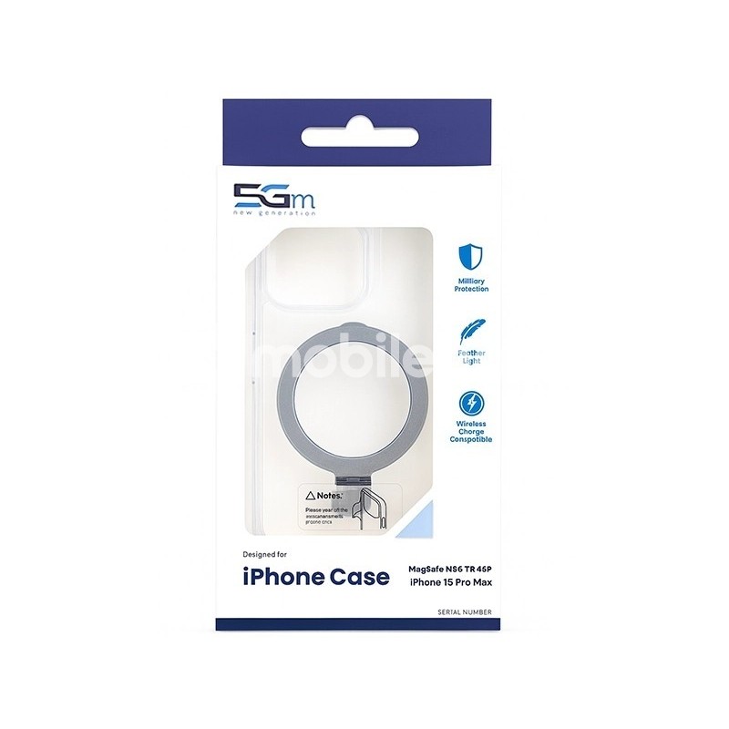 Case Slim Magsafe N56 + Ring Holder iPhone 15 Pro Max