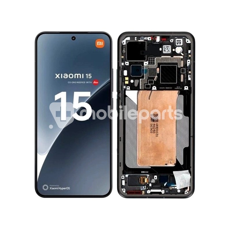 Display Touch + Frame Black Xiaomi 15 Ori
