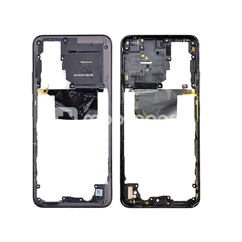 Middle Frame + Parts Graphite Gray Xiaomi Redmi Note 11 4G (PULLED)