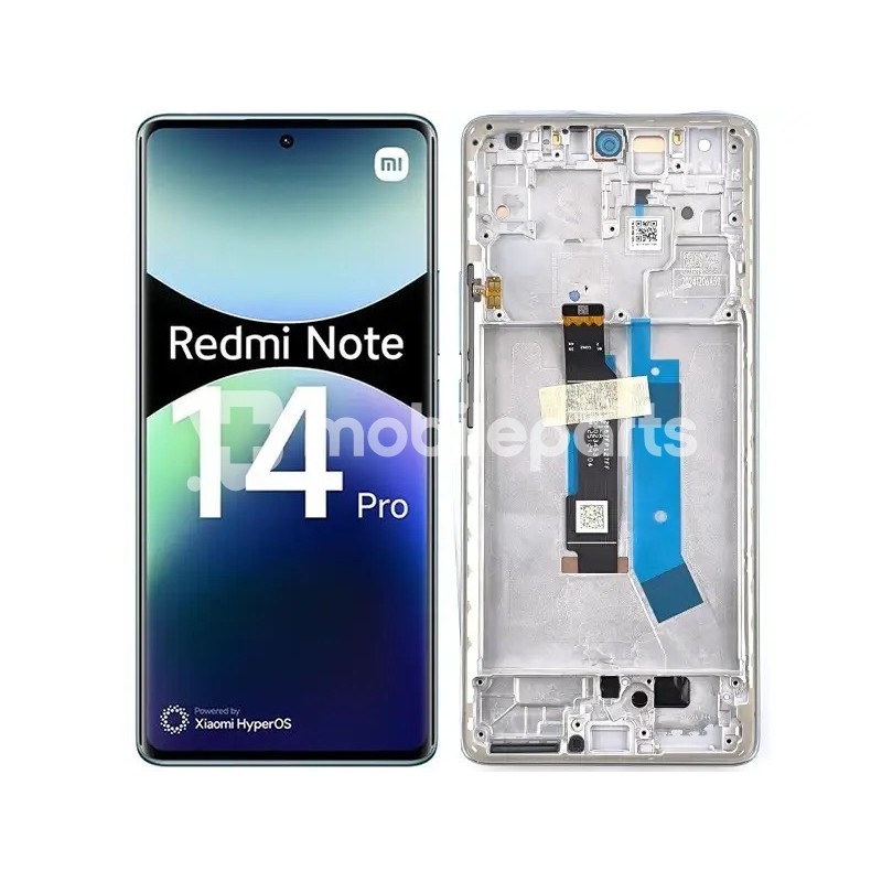 Display Touch + Frame Ocean Blue Xiaomi Redmi Note 14 Pro 4G Ori