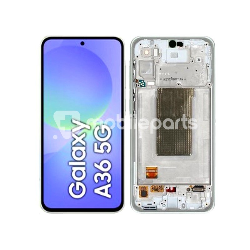 Display Touch + Frame Awesome Lime Samsung SM-A366 A36 5G Ori