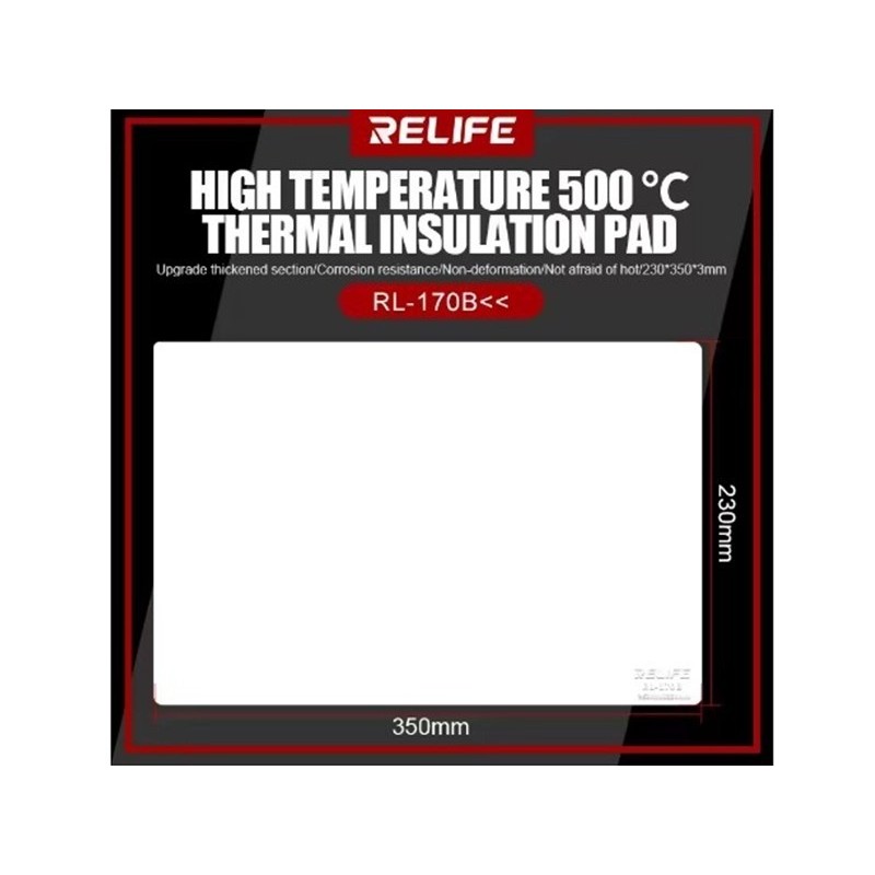 RELIFE RL-170B High Temperature Resistant Insulation Mat