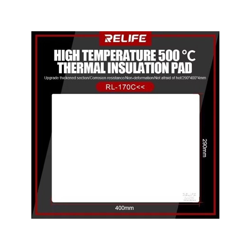 RELIFE RL-170C High Temperature Resistant Insulation Mat