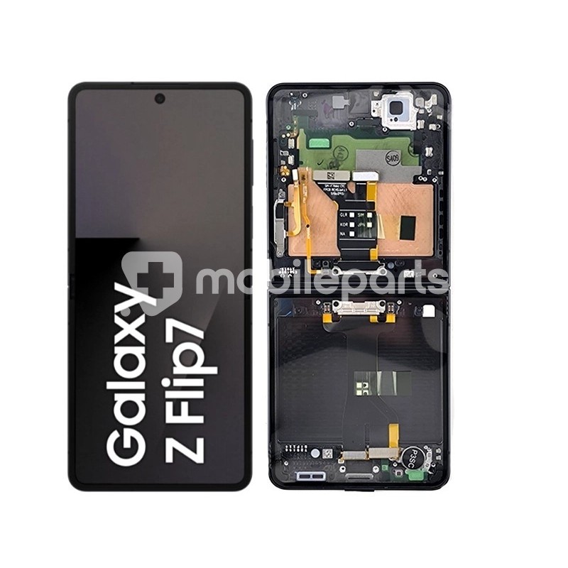 Display Touch + Frame Black Samsung SM-F766 Galaxy Z Flip 7 5G (Ori)