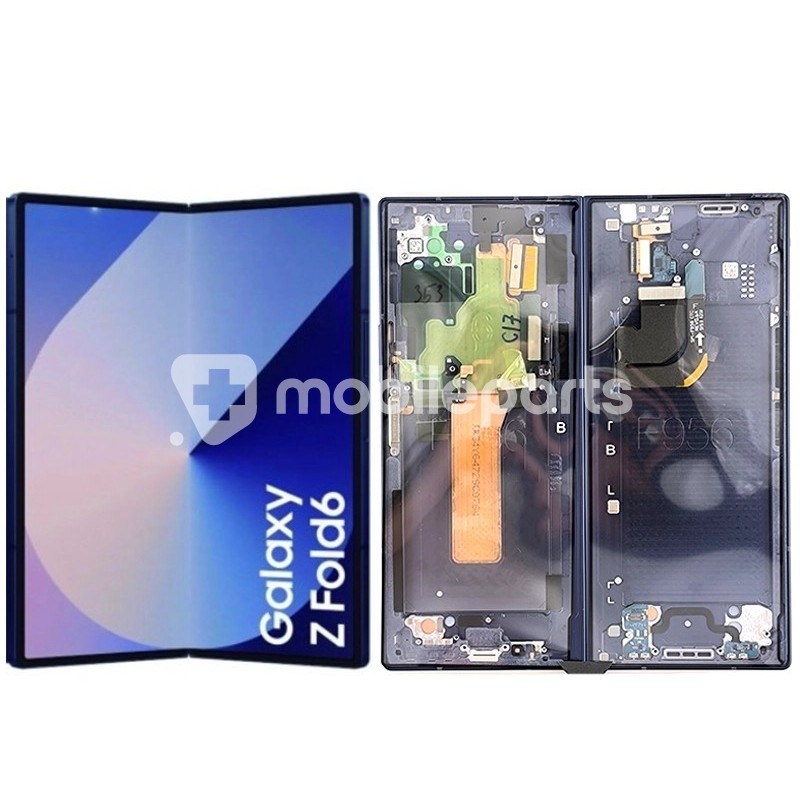 Display Touch + Frame Navy Blu Samsung SM-F956 Fold6 (Ori)