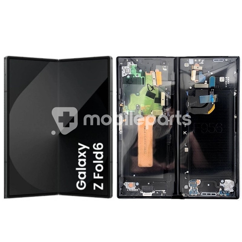 Display Touch + Frame Black Samsung SM-F956 Fold6 (Ori)