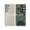 Rear Cover Titanium Grey Samsung SM-S938 S25 Ultra No Logo