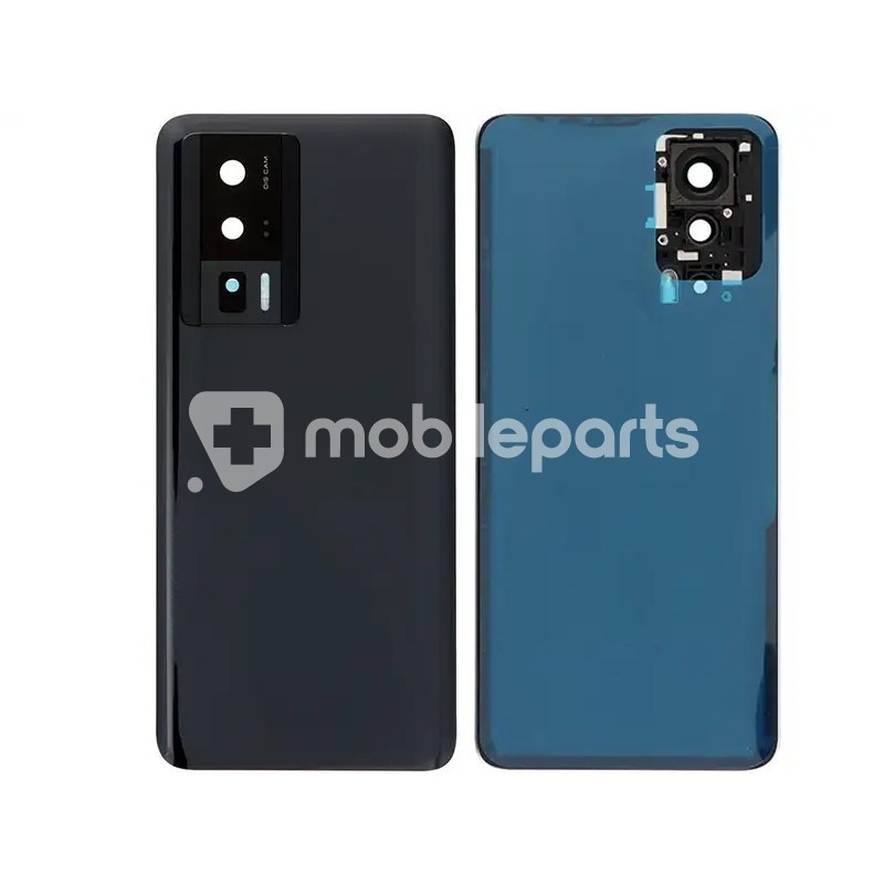 Rear Cover Black Xiaomi Poco F5 Pro No Logo