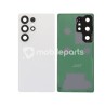 Rear Cover Titanium White Silver Samsung SM-S938 S25 Ultra No Logo