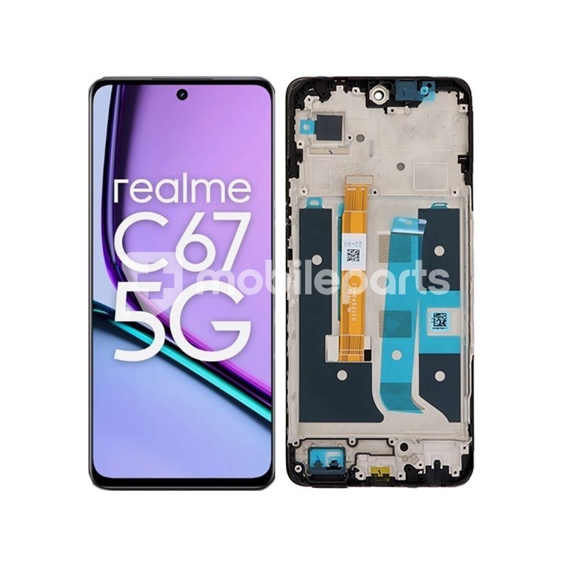 Display Touch + Frame Black Realme C67 5G (IPS)
