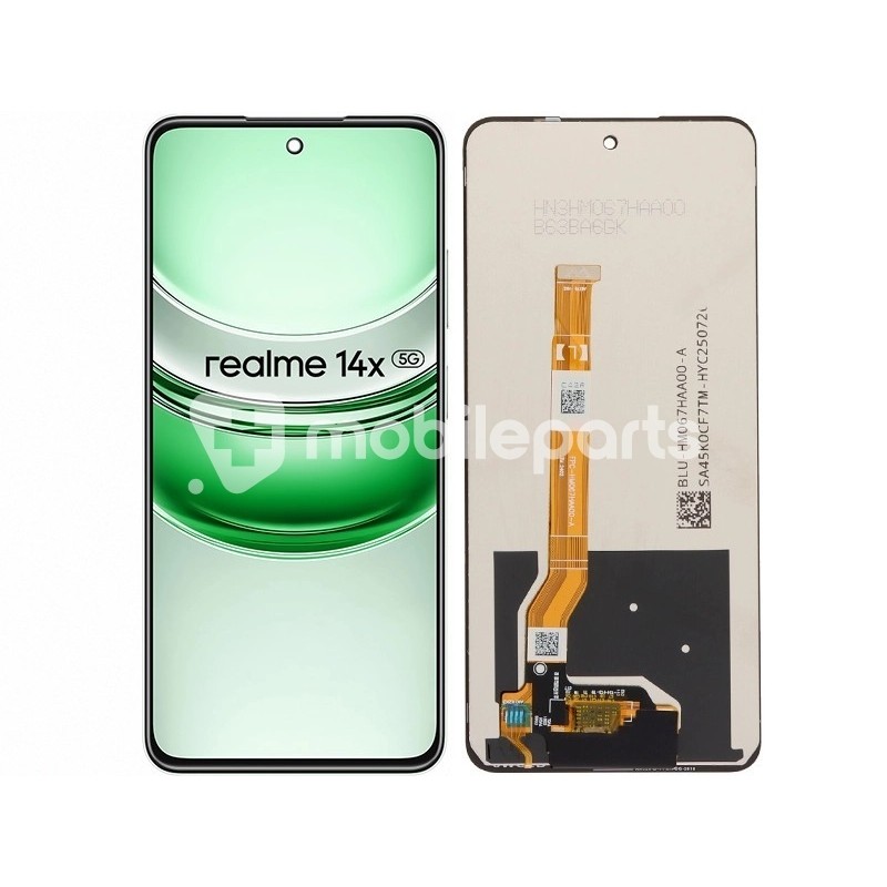 Display Tocuh Black Realme 14x (IPS)