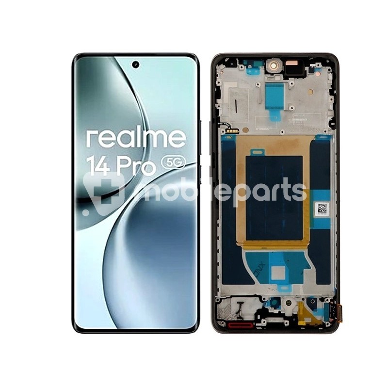Display Touch + Frame Suede Grey Realme 14 Pro (PULLED)