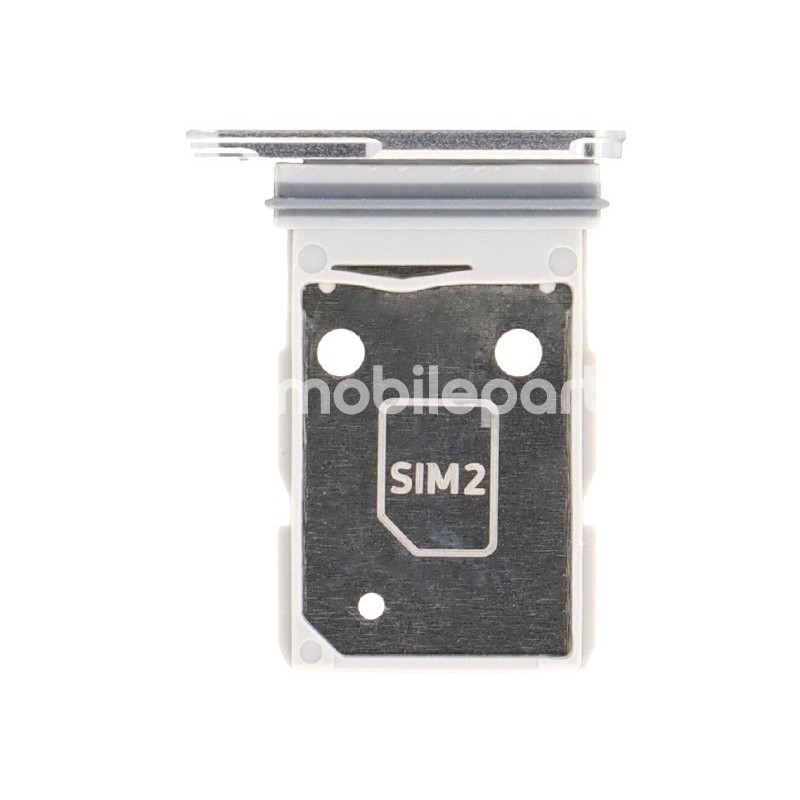 Dual Sim Card Tray Silver Samsung SM-S937 S25 Edge