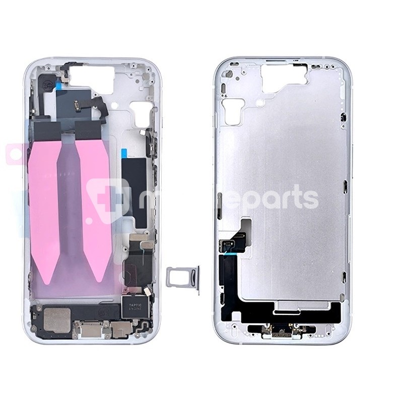 Middle Frame Full Parts Blue iPhone 15