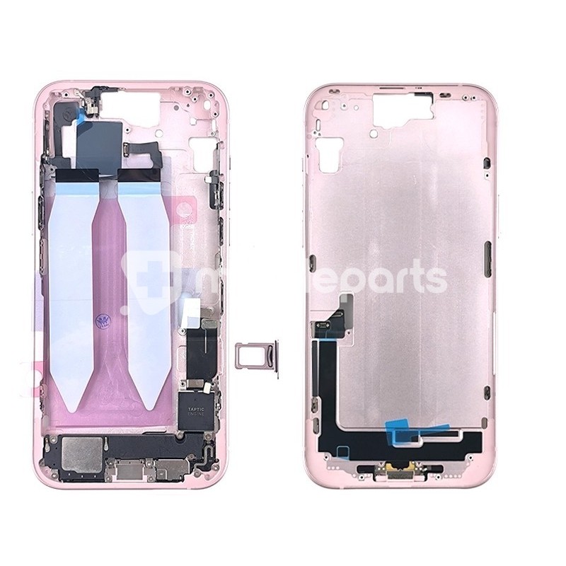 Middle Frame Full Parts Pink iPhone 15 Plus