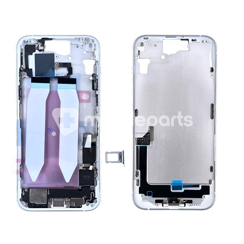 Middle Frame Full Parts Blue iPhone 15 Plus