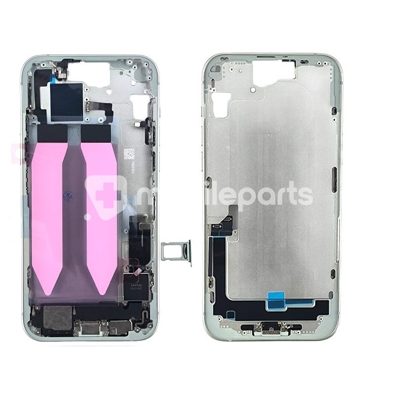 Middle Frame Full Parts Green iPhone 15 Plus