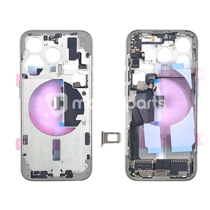 Middle Frame Full Parts Natural iPhone 15 Pro