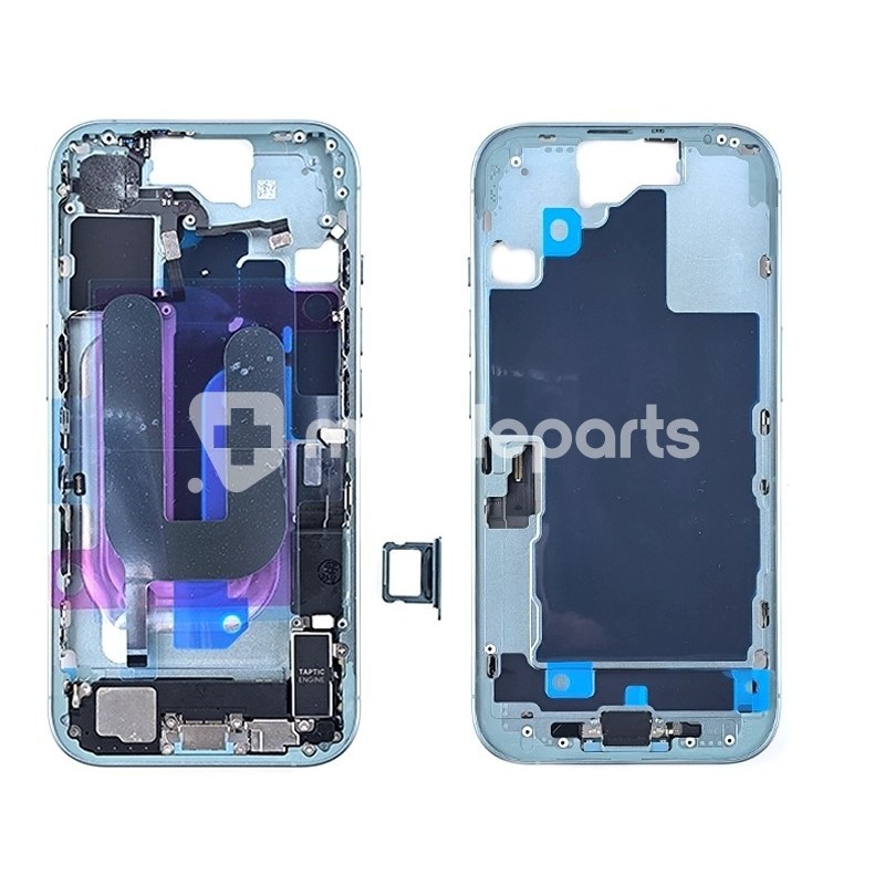 Middle Frame Full Parts Green iPhone 16