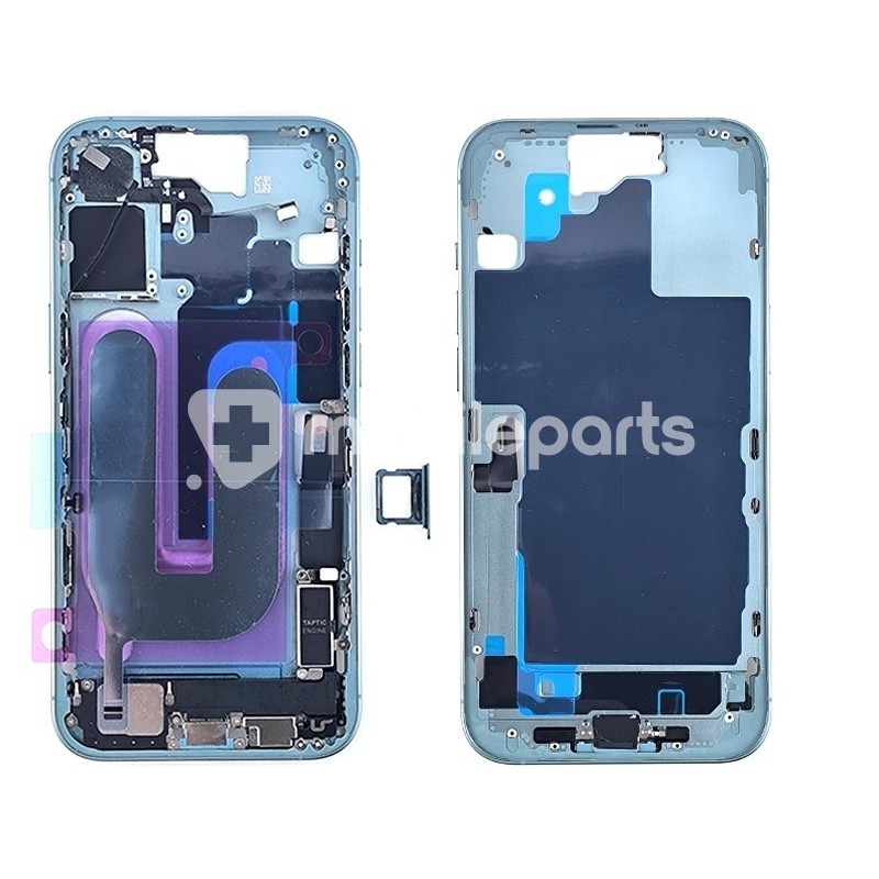 Middle Frame Full Parts Green iPhone 16 Plus