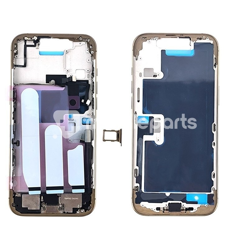 Middle Frame Full Parts Desert iPhone 16 Pro Max