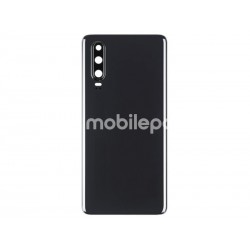 Rear Cover Black + Camera Lens Huawei P30 No Logo