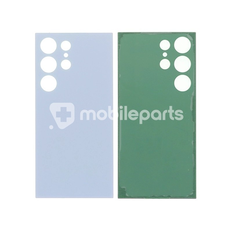 Rear Cover Titanium Blue + Adhesive Samsung SM-S928 S24 Ultra 5G (No Logo)