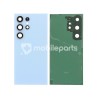 Rear Cover Titanium Blue + Adhesive + Rear Camera Lens Samsung SM-S928 S24 Ultra 5G (No Logo)