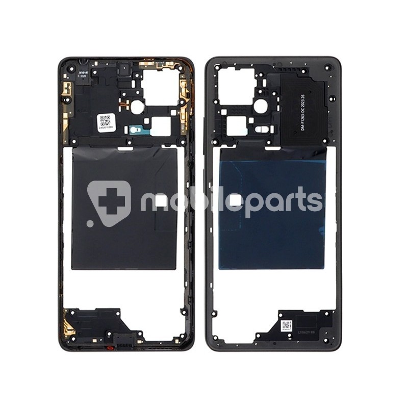 Middle Frame Midnight Black + NFC Xiaomi Redmi Note 12 Pro+ 5G