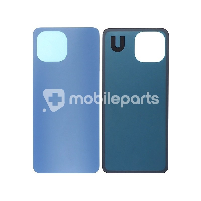 Rear Cover Blue + Adhesive Xiaomi 11 Lite 5G NE (No Logo)