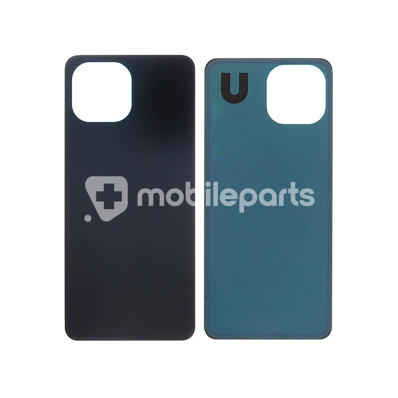Rear Cover Black + Adhesive Xiaomi 11 Lite 5G NE (No Logo)