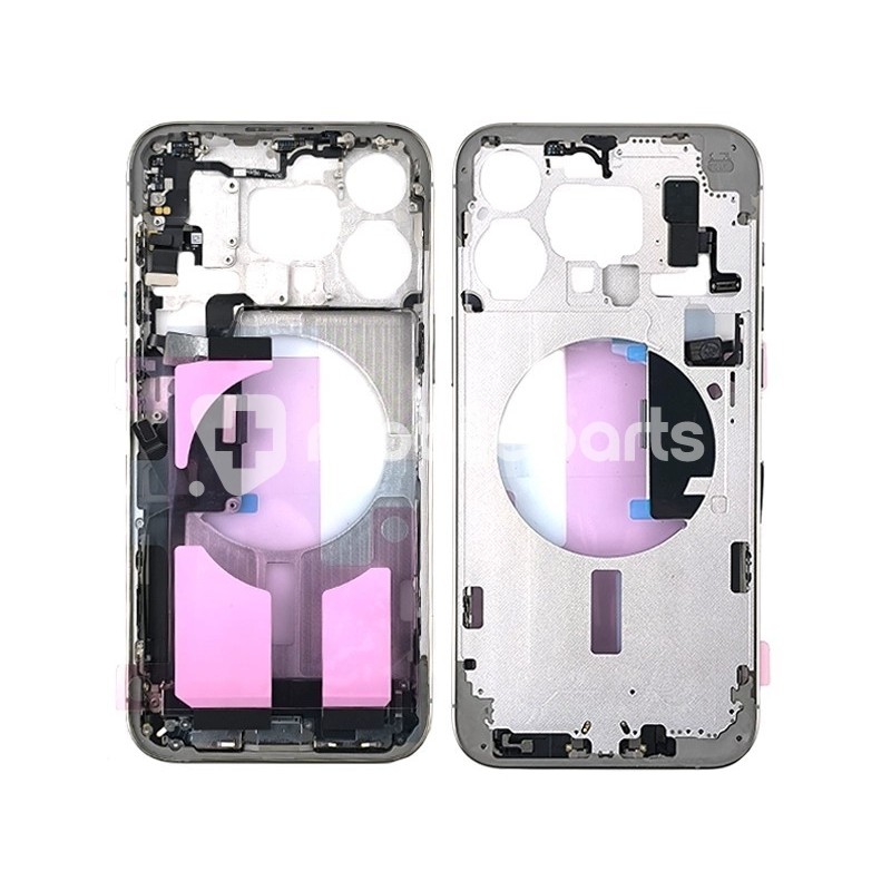 Middle Frame Full Parts Natural iPhone 15 Pro Max