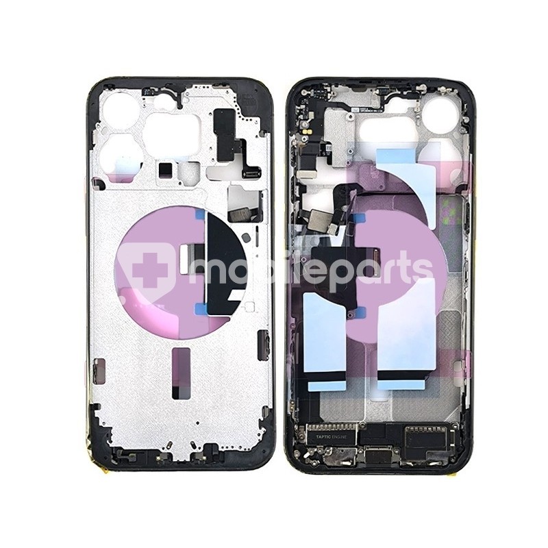 Middle Frame Full Parts Black iPhone 15 Pro Max