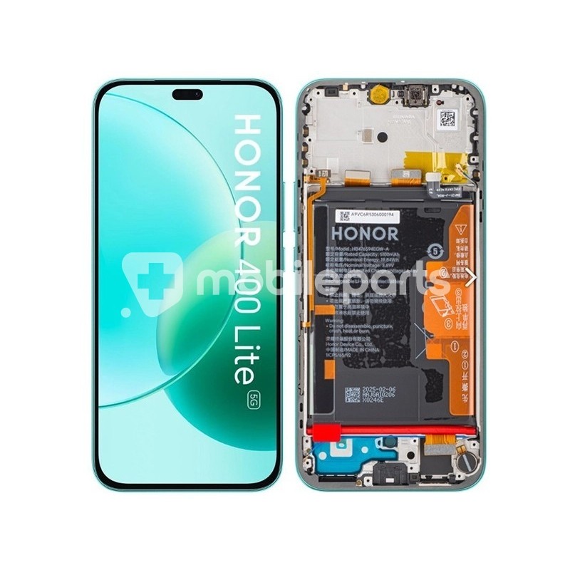 LCD + Battery + Frame Marrs Green Honor 400 Lite (Ori)