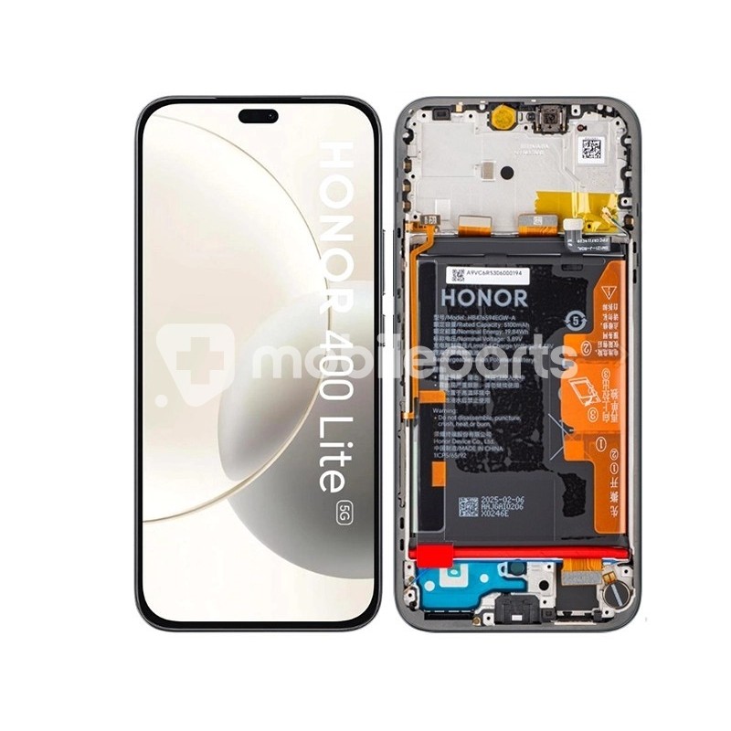 LCD + Battery + Frame Velvet Black Honor 400 Lite (Ori)