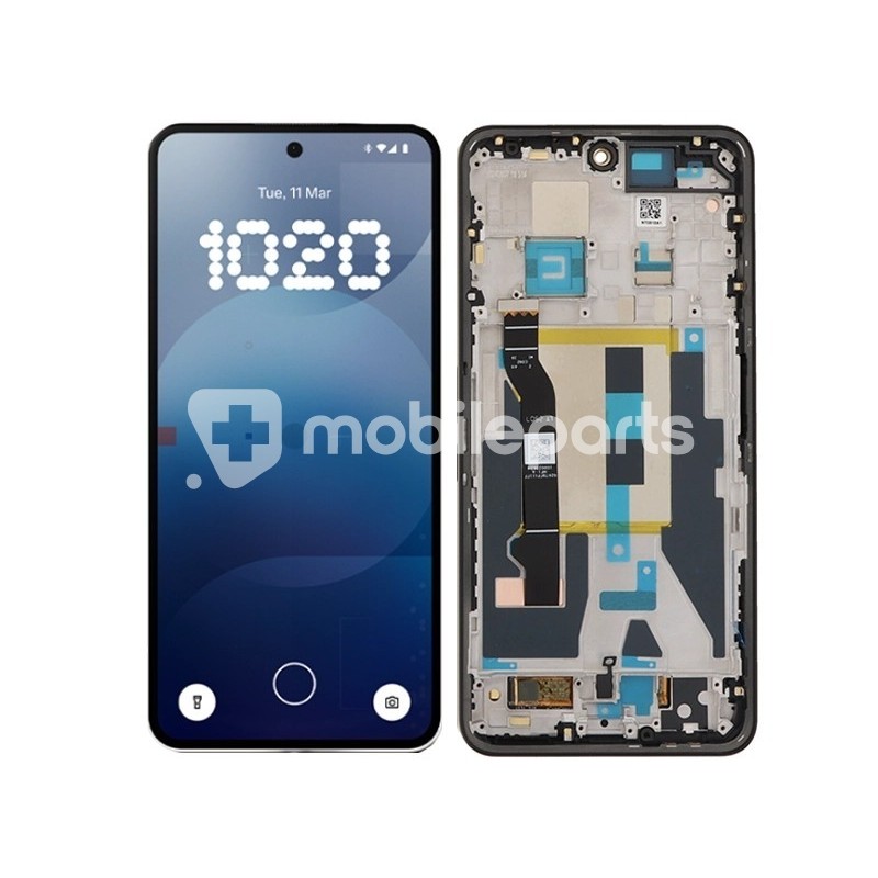 Display Touch + Frame Black Nothing Phone 3A (PULLED)