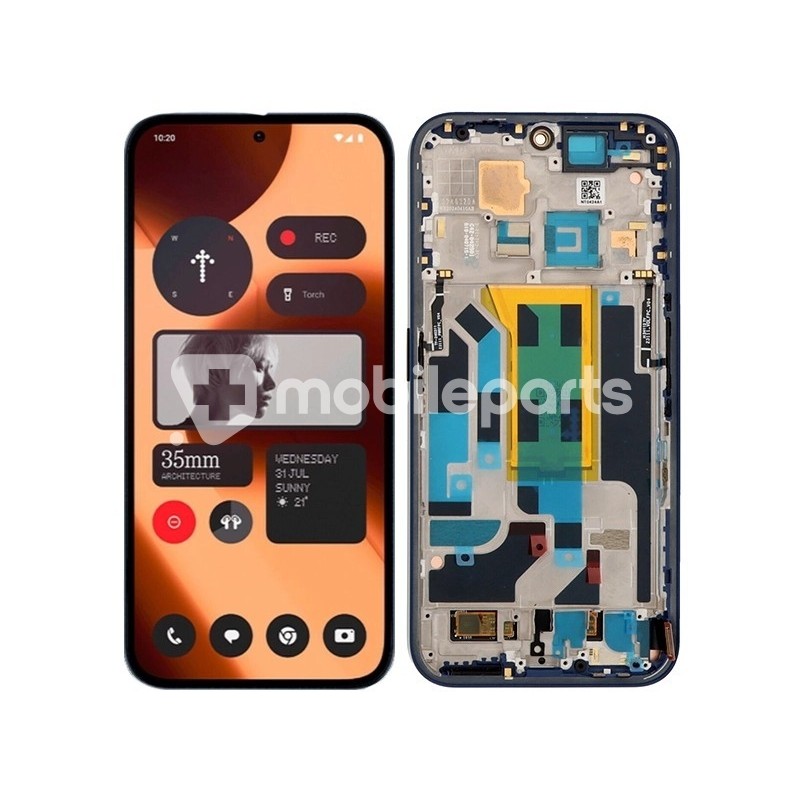 Display Touch + Frame Blue Nothing Phone 2A (PULLED)