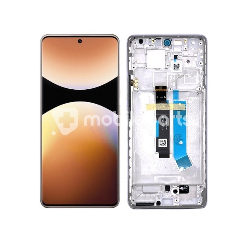 Display Touch + Frame Golden Xiaomi Redmi Note 14 Pro 4G (Ori)