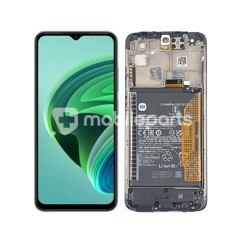 LCD + Battery + Frame Full Parts Xiaomi Redmi 10 4G (PULLED)