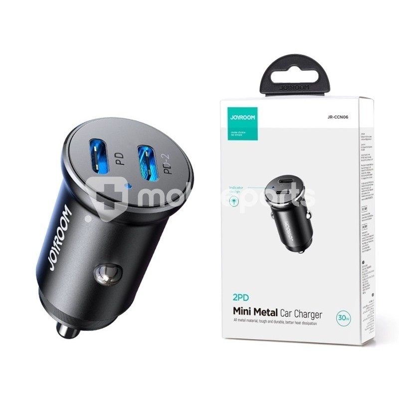 Car Charger JR-CCN06 30W Dual PD Type-C