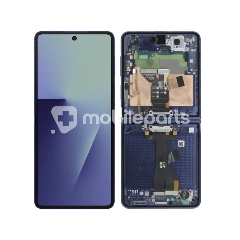 Display Touch + Frame Blue Samsung SM-F766 Galaxy Z Flip 7 5G (Ori)