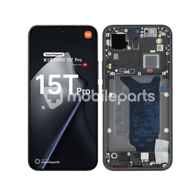 Display Touch + Frame Black Xiaomi 15T Pro (Ori)