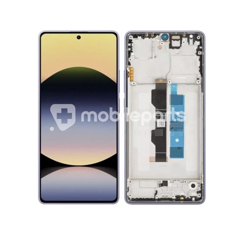 Display Touch + Frame Purple Xiaomi Redmi Note 14S (Ori)