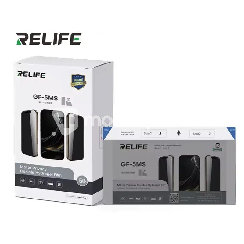 RELIFE GF-5MS Privacy Hydrogel Film (C3 MIX ULTRA) 50PCS