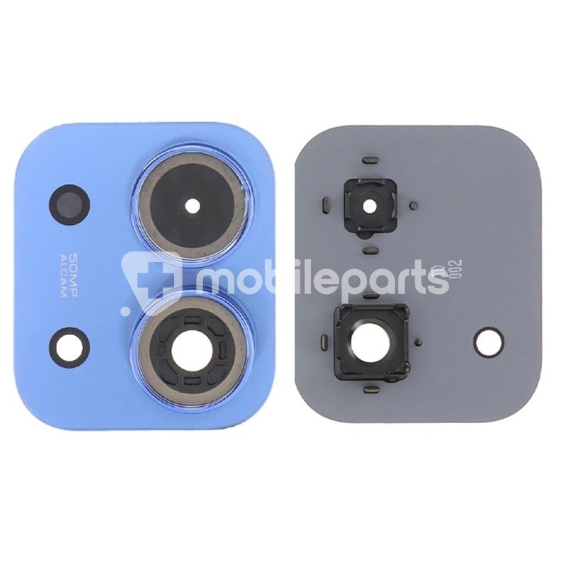 Rear Camera Lens + Frame Moonlight Blue Xiaomi Redmi 15C 4G