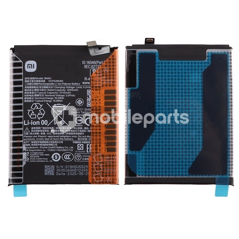 Battery BN5U 5110mAh Xiaomi Redmi Note 14 5G (Ori)