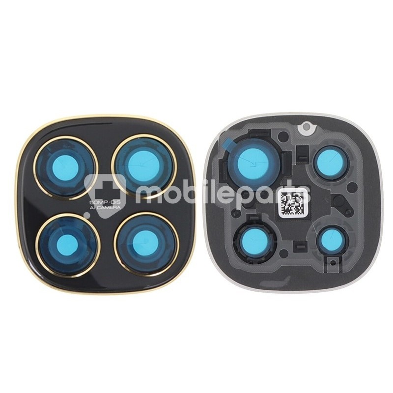 Rear Camera Lens + Frame Black Xiaomi Poco X7