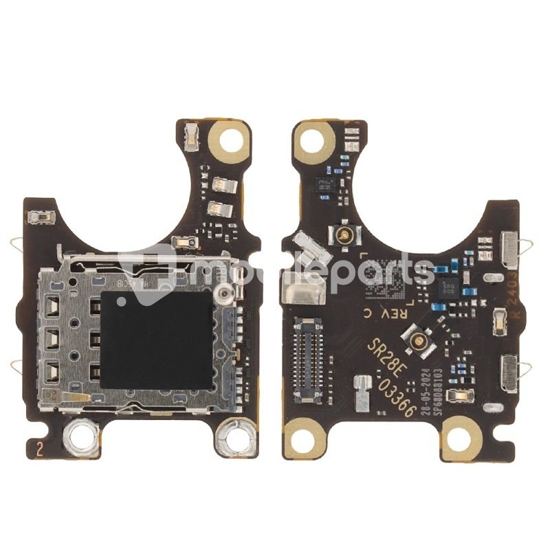 Sim Card Reader + Board Moto Edge 40 Neo
